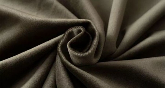 Tissu de toile de polyester de polyester simple de style pour le sofa