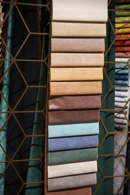 Sofa Velvet Sequin Fabric Imitation tricoté garnissent en cuir le polyester 100%
