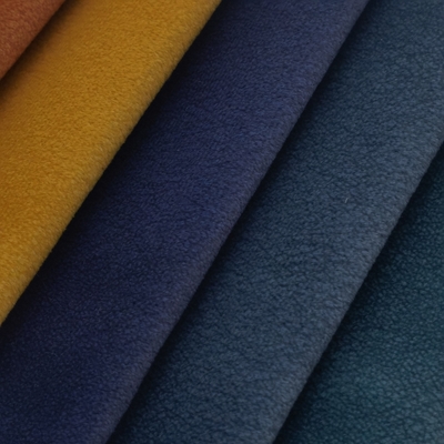Le modèle bronzé par tapisserie d'ameublement a tricoté le polyester 100% de Sofa Fabric For Curtain de suède