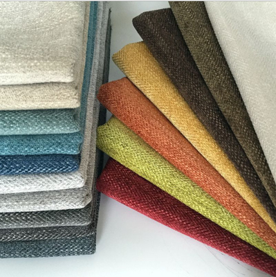 Tissu solide simple de tapisserie d'ameublement de Sofa Fabric For Furniture Sewing de Chenille