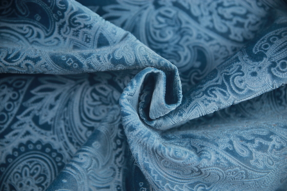 Jacquard 100% de Chenille de tapisserie d'ameublement de polyester Sofa Fabric Furniture Knitted