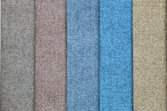 tapisserie d'ameublement 100% du polyester 600D Sofa Cover Fabric Faux Linen pour le coussin de meubles