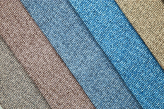tapisserie d'ameublement 100% du polyester 600D Sofa Cover Fabric Faux Linen pour le coussin de meubles