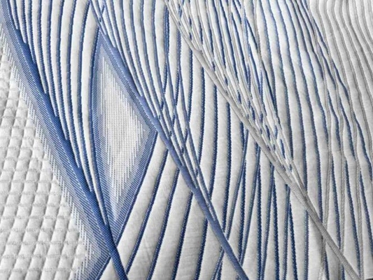Tissu de matelas tricoté 100% polyester ignifuge de haute qualité textile à la maison de mode