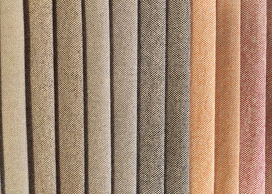 Tissu 100% fil-teint par tissu de toile multicolore de sofa de housse de siège d'automobile de polyester