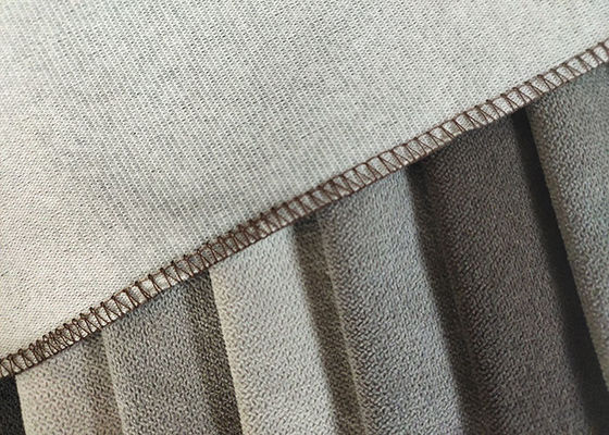 Tissu de tapisserie d'ameublement de Chenille de polyester de Sofa Fabric 215gsm de plaine de GV