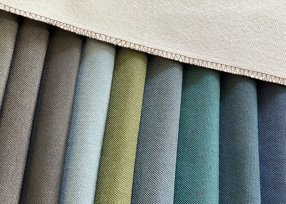 320gsm Sofa Fabric Plain Dyed Moisture de toile Wicking