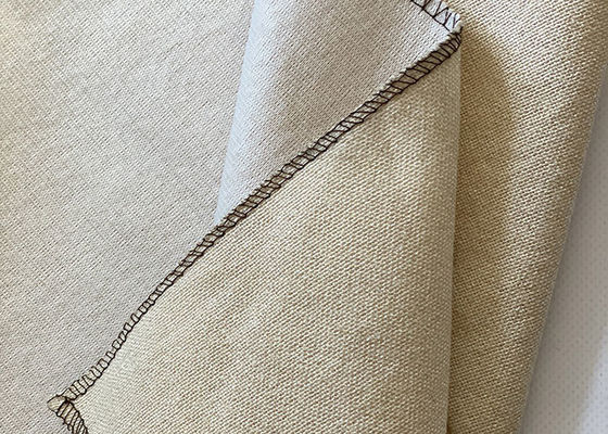 290gsm tapisserie d'ameublement Sofa Fabric, tapis de fourniture de rideau de coton en tissu simple de toile