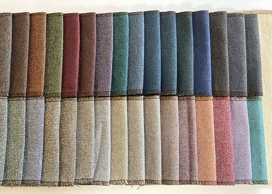 290gsm tapisserie d'ameublement Sofa Fabric, tapis de fourniture de rideau de coton en tissu simple de toile