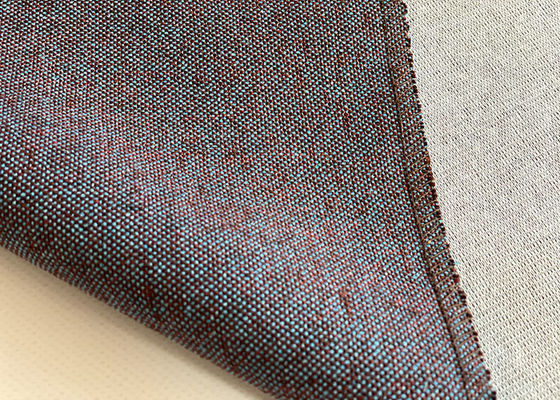 la toile comme l'usine teinte simple de la CHINE de tissu de couverture de sofa de tissu FIL-A TEINT un bon nombre de polyester de fabric100% de couleur