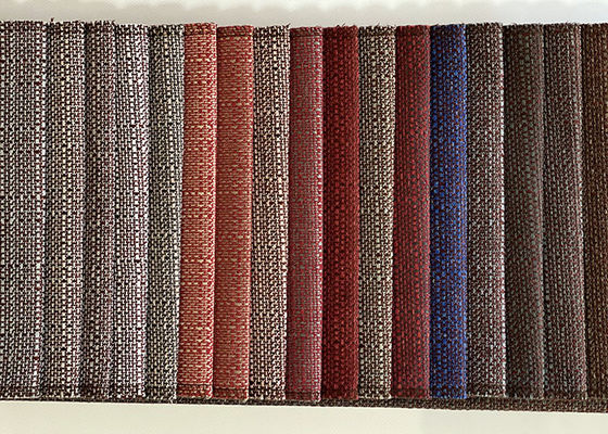 Tissu simple de Sofa Fabric Linen Look Furniture de tapisserie d'ameublement