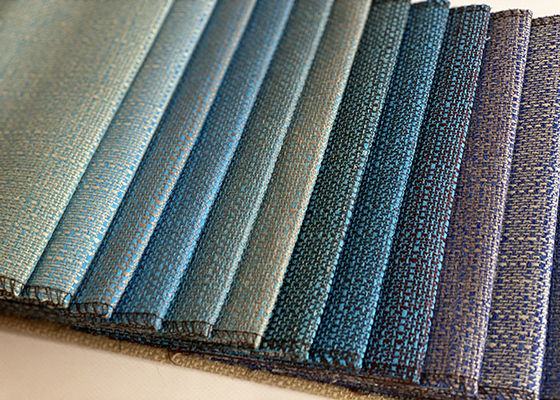 Poly textile teint par Sofa Fabric Anti Static Yarn de tapisserie d'ameublement de 100%