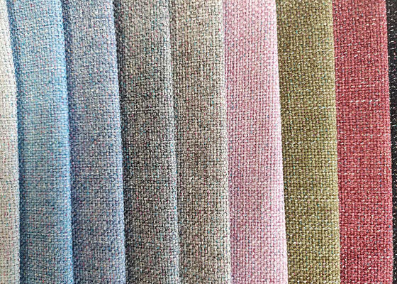Le fil écologique imperméable de tissu de tapisserie d'ameublement a teint le tissu moderne de rideau