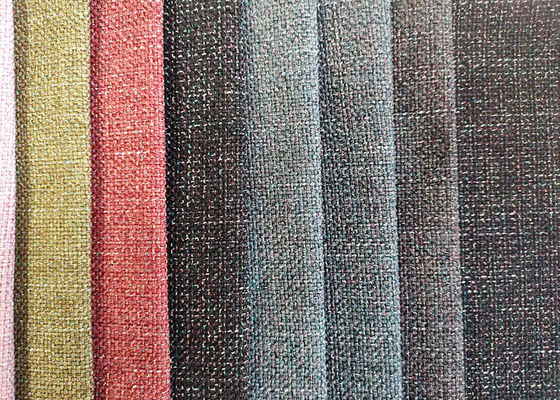 Plaine teinte solide Sofa Fabric, anti tapisserie d'ameublement statique Sofa Fabric