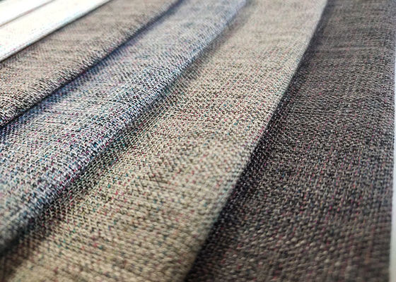 Plaine teinte Grey Upholstery Textile du textile tissé 260gsm de polyester