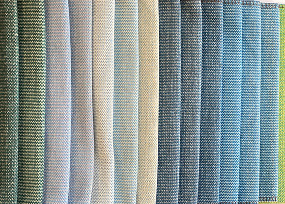 le fil 375gsm a teint le tissu de toile, tissu de tapisserie d'ameublement simple de Chenille de polyester