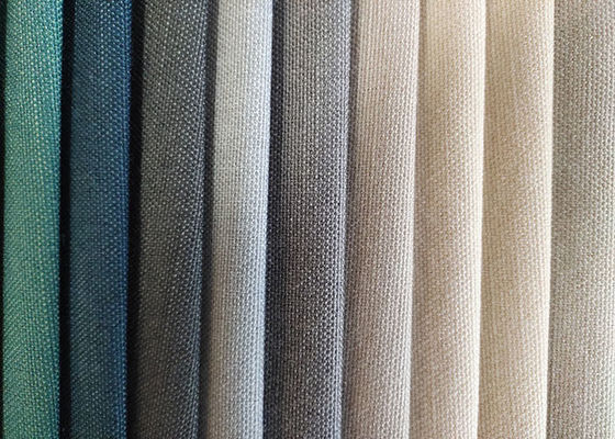 Le tissu de tapisserie d'ameublement bleu-clair de velours de meubles rétrécissent résistant