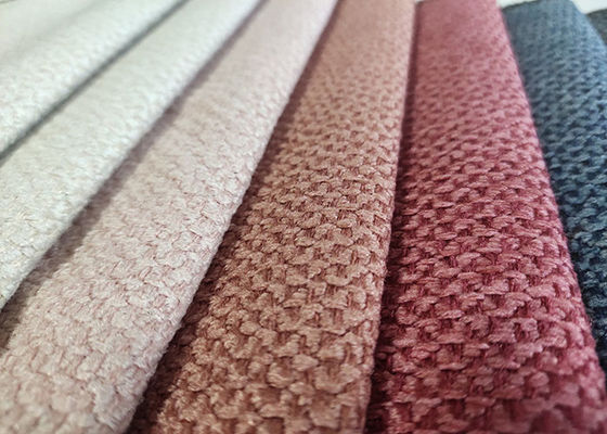 Tissu de tapisserie d'ameublement de résistant à l'eau du textile tissé 390gsm de polyester de RoHS 100