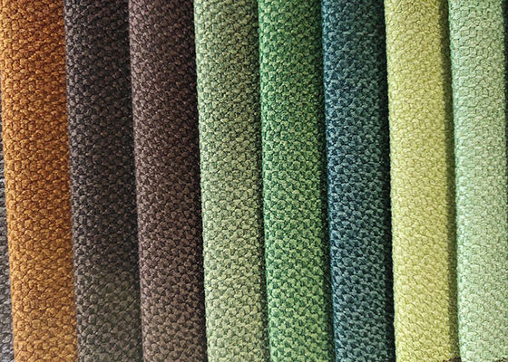 Tissu de tapisserie d'ameublement de résistant à l'eau du textile tissé 390gsm de polyester de RoHS 100