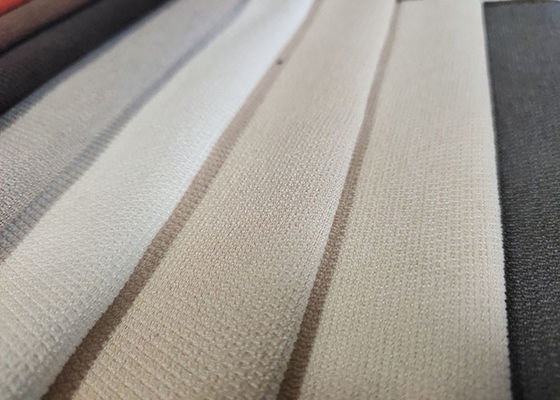 Tissu de toile brut teint de mèche de couleur solide de textile tissé du polyester 100