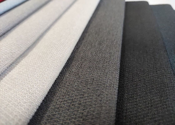 Tissu de toile brut teint de mèche de couleur solide de textile tissé du polyester 100
