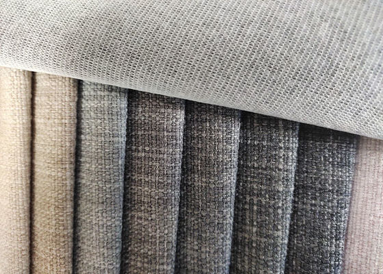 Jute 100% de toile de tapisserie d'ameublement de meubles de regard de polyester de la Chine Sofa Fabric