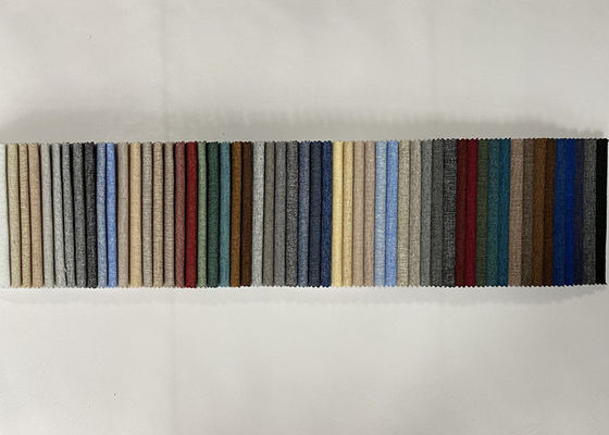 Tissu de toile simple de tapisserie d'ameublement de mélange de polyester de Sofa Fabric 230gsm