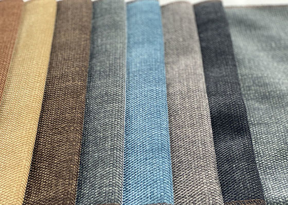 Tissu 100% de tapisserie d'ameublement tissé par 145cm de Sofa Fabric de Chenille de polyester