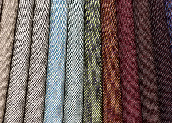 La couture de toile de maison de tissu de tapisserie d'ameublement de polyester de GV tissée tricotent le tissu