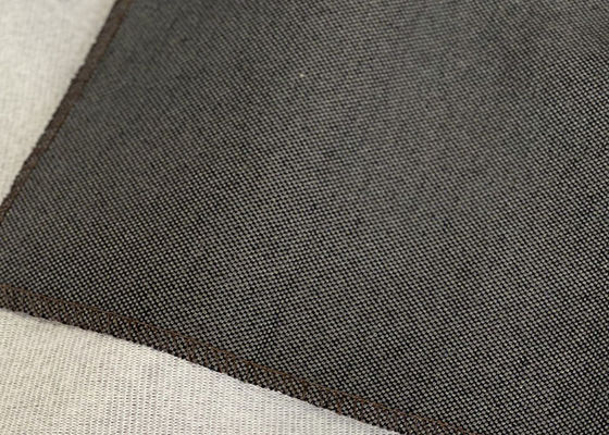 le tissu de toile de sofa de tapisserie d'ameublement de plaine de regard du résistant à l'eau 100%Polyester a teint le tissu bon marché