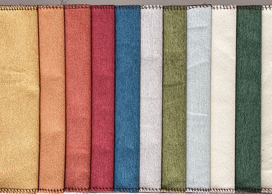 le tissu de divan du Chenille 225gsm tapisse le tissu de tapisserie d'ameublement beige de Chenille de textiles