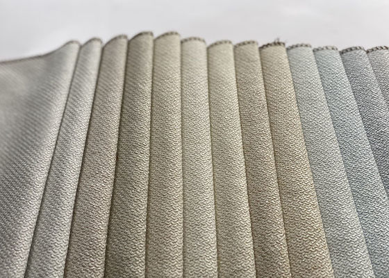 Larme de toile de tissu de toile de polyester de Sofa Fabric 100 de plaine moderne résistante