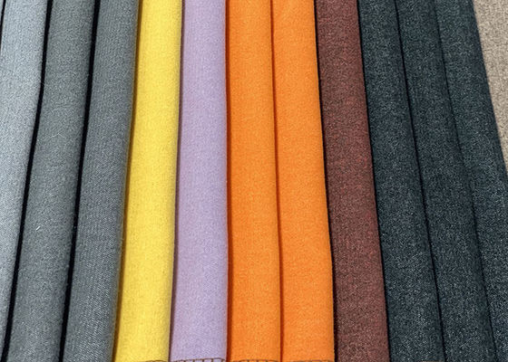 Chenille solide Sofa Fabric, tissu de tapisserie d'ameublement de Chenille du polyester 377gsm