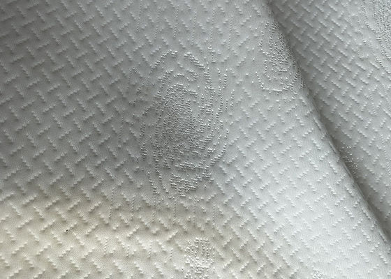 confort le plus frais à séchage rapide d'absorption d'humidité de tissu de matelas de jacquard tricoté par 150cm
