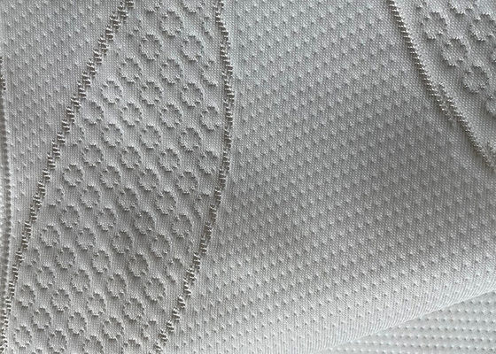 Tissu de tapisserie d'ameublement respirable de coutil de jacquard de tissu de matelas de polyester