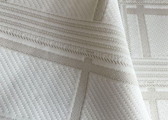 Tissu tricoté par polyester de l'antibactérien 100