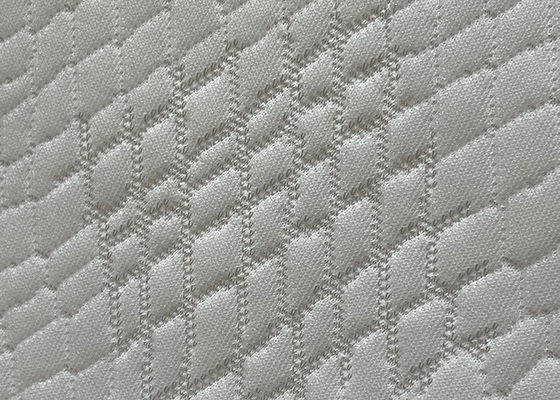 Rétrécissement 100% de polyester de tissu de coutil de matelas de couverture d'édredon résistant
