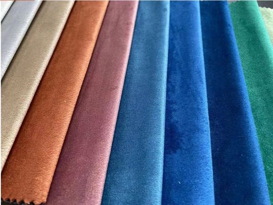 Sofa Felpa Fabric, tissu simple résistant de velours de larme