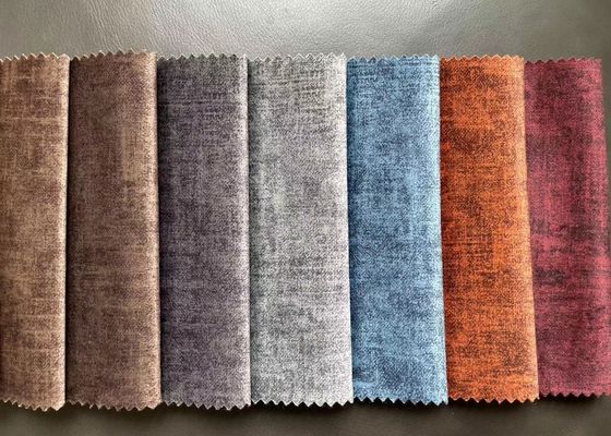 Suède tissé Sofa Fabric, tissu lourd de 330gsm Microsuede