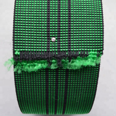 vert élastique Sofa Webbing Belt de sangle de tapisserie d'ameublement de 7cm