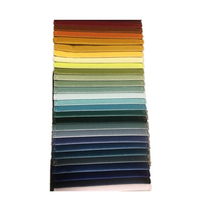 Tissu de tapisserie d'ameublement pourpre de suède de polyester de tissu de velours de suède de protection solaire