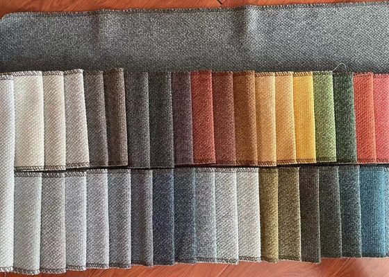 Conceptions 100% modernes de polyester de Sofa Fabric de tapisserie d'ameublement de Chenille