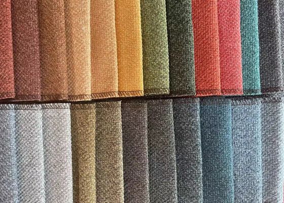 Conceptions 100% modernes de polyester de Sofa Fabric de tapisserie d'ameublement de Chenille