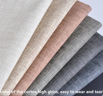 Tissu de toile de Faux imperméable synthétique pour la couverture de Sofa Car Cushion And Seat