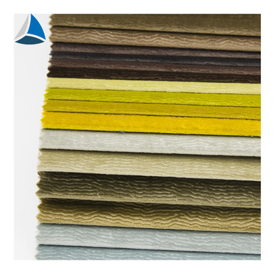 Rouille kaki de Sofa Fabric Upholstery Cover Anti de suède de Faux de polyester de Brown
