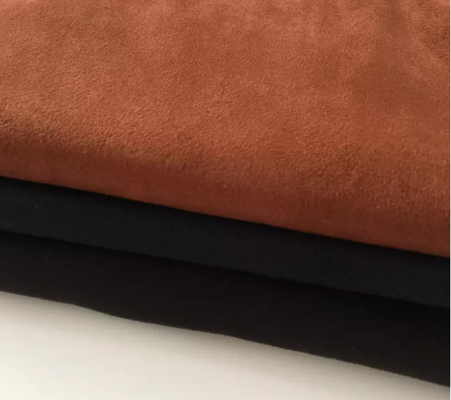 260-280gsm suède tricoté de trame lourd Sofa Fabric For Home Textile
