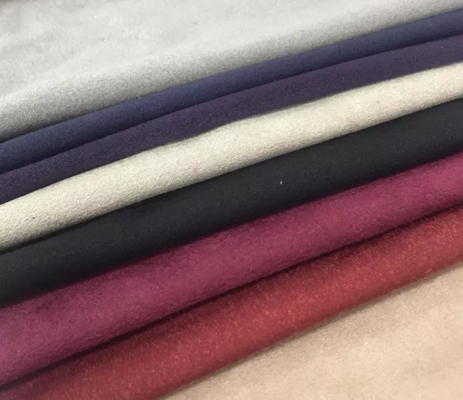 260-280gsm suède tricoté de trame lourd Sofa Fabric For Home Textile