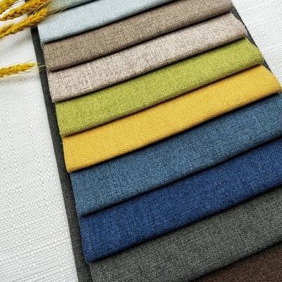 Polyester 100% de toile de Sofa Fabric de textile à la maison teint par plaine