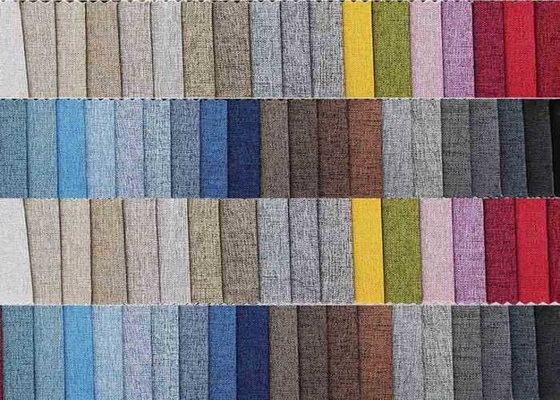 Tissu 100% de tapisserie d'ameublement de toile de polyester pour Sofa Furniture
