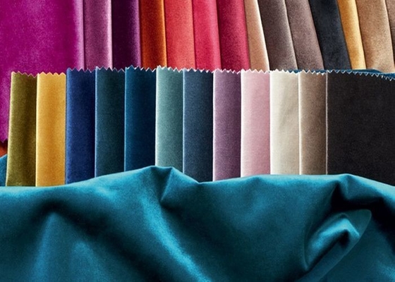 100% polyester écologiques Holland Velvet Fabric For Sofa 700D